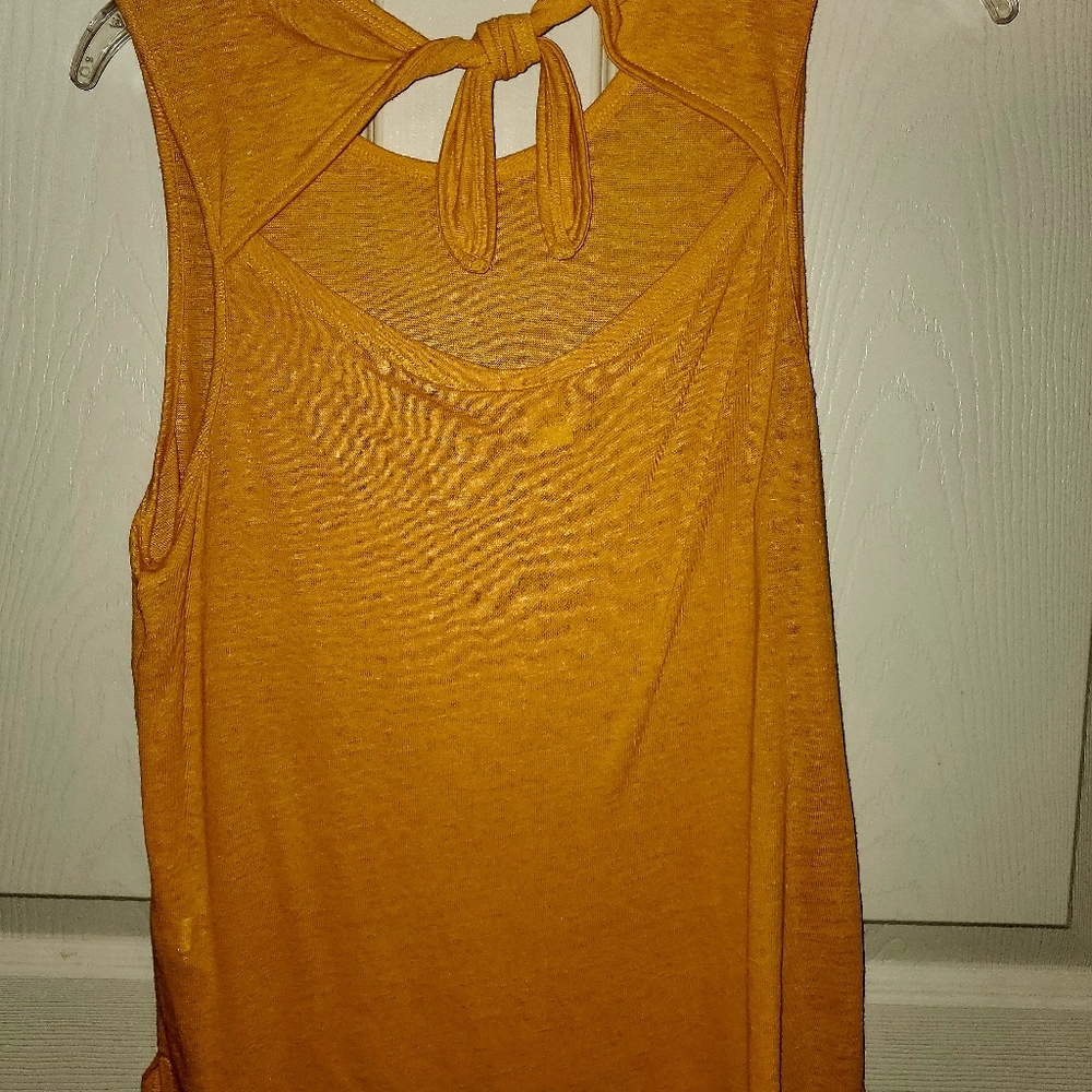 Mustard Sleeveless